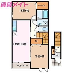 フォレストリバー 2階