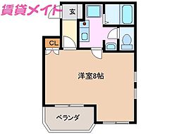 リバーフロント 2階/-