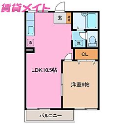 モンシャトーC棟 1階/-