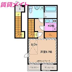 ｌａ　ｄｏｕｃｅ　ｃｈａｌｅｕｒ 2階