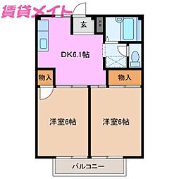 シティハイツKei 2階/-