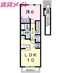 サニーヒル郷山B 2階