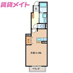 アンソレイエ ガルデン 1階