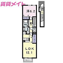コートハウス富洲原 2階