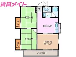 第一小杉ハイツ 2階