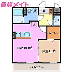マリアロッソ富田 1階/-