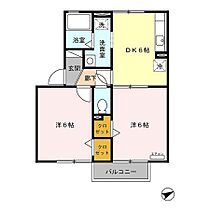 三重県桑名郡木曽岬町大字栄（賃貸アパート2DK・2階・42.11㎡） その2