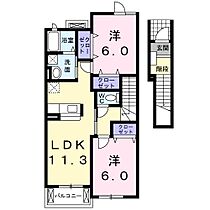 三重県桑名市大字和泉（賃貸アパート2LDK・2階・58.48㎡） その2