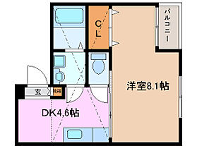 三重県桑名市大字東方（賃貸アパート1DK・2階・30.43㎡） その2