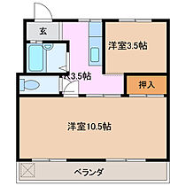 三重県桑名市大字東方（賃貸アパート2K・1階・32.90㎡） その2