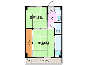 三重県桑名市大字蓮花寺（賃貸マンション2K・3階・29.00㎡） その2