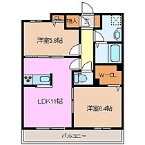 三重県桑名市大字星川（賃貸アパート2LDK・1階・55.46㎡） その2