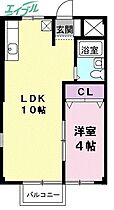 エバーハイツ  ｜ 三重県三重郡朝日町大字縄生（賃貸アパート1LDK・2階・33.12㎡） その2