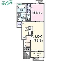 コンフォルト  ｜ 三重県三重郡川越町大字高松101-1（賃貸アパート1LDK・1階・50.01㎡） その2