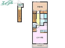 プラティーク　II 2階