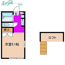 レーベンハイムII 1階/-