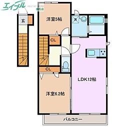 リバプールヒルズB 2階