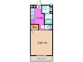 ラフィネ大安C棟 305 ｜ 三重県いなべ市大安町南金井（賃貸マンション1K・3階・30.43㎡） その2