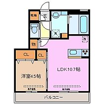 アルバグランデ桑名東方 302 ｜ 三重県桑名市大字東方（賃貸アパート1LDK・3階・41.89㎡） その2