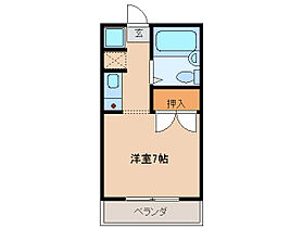 コーポパーシモンIII 202 ｜ 三重県桑名市大字安永（賃貸アパート1K・2階・21.50㎡） その2