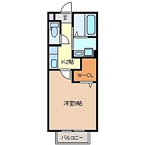 カサベルデII 205 ｜ 三重県桑名市大字星川（賃貸アパート1K・2階・29.50㎡） その2