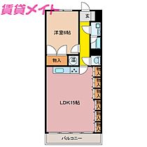 シャンボール桑名1002  ｜ 三重県桑名市中央町1丁目（賃貸マンション1LDK・10階・59.40㎡） その2