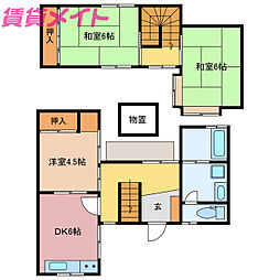 🉐敷金礼金0円！🉐桑名市芳ケ崎戸建