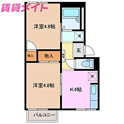🉐敷金礼金0円！🉐プレジール多度　M1