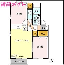 グランモアＪ　B 2階