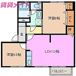 シャトル新田 A棟 2階