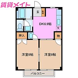 ラブリーハイツ水谷 2階