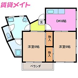 コーポカトー 2階