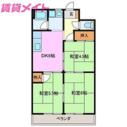 トーカイハイツ 2階