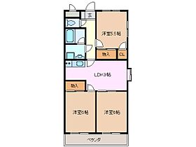 アムールサウス 3A ｜ 三重県四日市市川北１丁目（賃貸マンション3LDK・3階・58.32㎡） その2