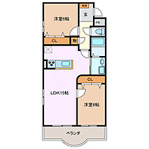 パラッツォ 203 ｜ 三重県四日市市川北２丁目（賃貸マンション2LDK・2階・59.35㎡） その2