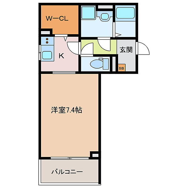 ＭＡＲＵＭＩ(マルミ) 105｜三重県四日市市東富田町(賃貸マンション1K・1階・30.54㎡)の写真 その2