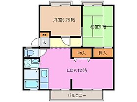 サンライフとまと 2A ｜ 三重県桑名市東正和台７丁目（賃貸アパート2LDK・2階・52.70㎡） その2