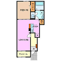 ヴィラ・グレイスフル 102 ｜ 三重県三重郡川越町大字南福崎（賃貸アパート1LDK・1階・50.05㎡） その2