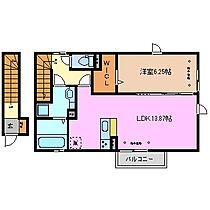 ガーデニアルーム 201 ｜ 三重県三重郡川越町大字豊田（賃貸アパート1LDK・2階・55.02㎡） その2