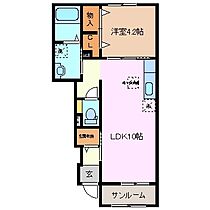 アーコンシェル　Ｃ 105 ｜ 三重県三重郡川越町大字南福崎（賃貸アパート1LDK・1階・41.68㎡） その2