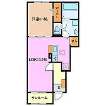 ブランドール樹IV　Ａ 102 ｜ 三重県桑名市大字小貝須（賃貸アパート1LDK・1階・50.05㎡） その2