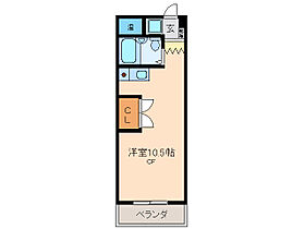 ハイツ富田2 4A ｜ 三重県四日市市富田３丁目（賃貸マンション1R・3階・22.27㎡） その2