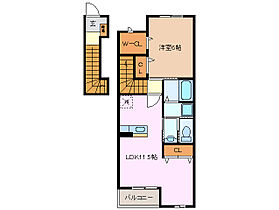 サンリットガーデン 202 ｜ 三重県三重郡川越町大字南福崎（賃貸アパート1LDK・2階・51.13㎡） その2