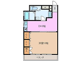 エクセル21 7C ｜ 三重県桑名市駅元町（賃貸マンション1DK・7階・43.73㎡） その2