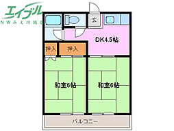 🉐敷金礼金0円！🉐コーポカクサン