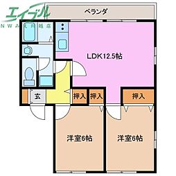 🉐敷金礼金0円！🉐レトア新西方A-3