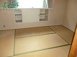 富洲原アパート 2階1Kのリビング/ダイニング