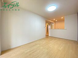 ビオトープあさひＢ 1階1LDKのリビング/ダイニング