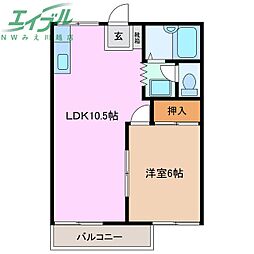 モンシャトーＣ棟 1階/-