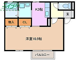 セジュールシーダ 1階/-